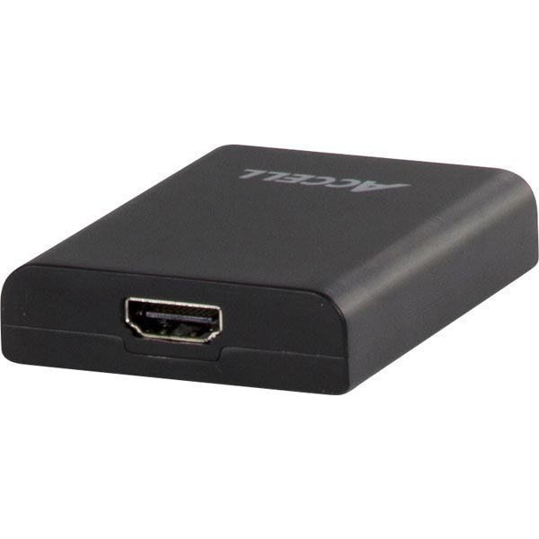 ACCELL UltraAV USB 2.0 till HDMI-sovitin 1920x1080 musta