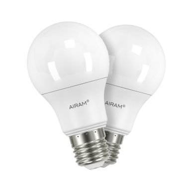 AIRAM Airam LED normaalilamppu E27 6W 2-pakkaus