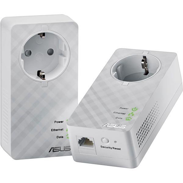 ASUS Home Plug AV 500Mbps Powerline Adapter duo kit