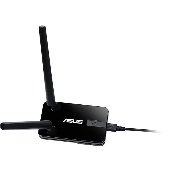 ASUS Wireless USB Adapter 300Mbps 2x irroitettavaa antennia
