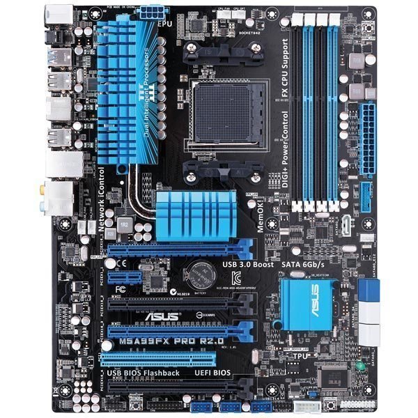 ASUS emolevy M5A99FX PRO R2.0 (ATX AMD 990FX AM3+)