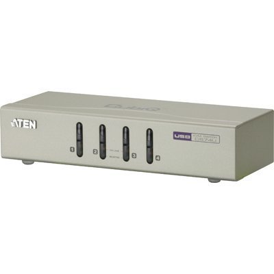 ATEN KVM-kytkin 1 >4 HDMI/USB VGA/USB/ääni hopea