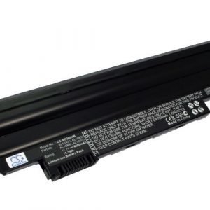 Acer Aspire One D255 D262 722 One Happy One Happy2 yhteensopiva akku - 6600 mAh Musta