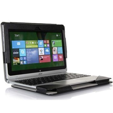 Acer Aspire Switch 10 Folio Nahkakotelo Musta