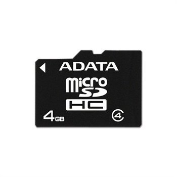 Adata microSDHC Card 4Gt