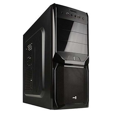 Aerocool V3X EN57417 Mid Tower ATX / mATX PC Case Black Edition
