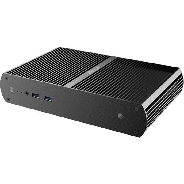 Akasa Tesla H NUC-kotelo 2x2.5 HDD/SSD paikkaa kensington mu"