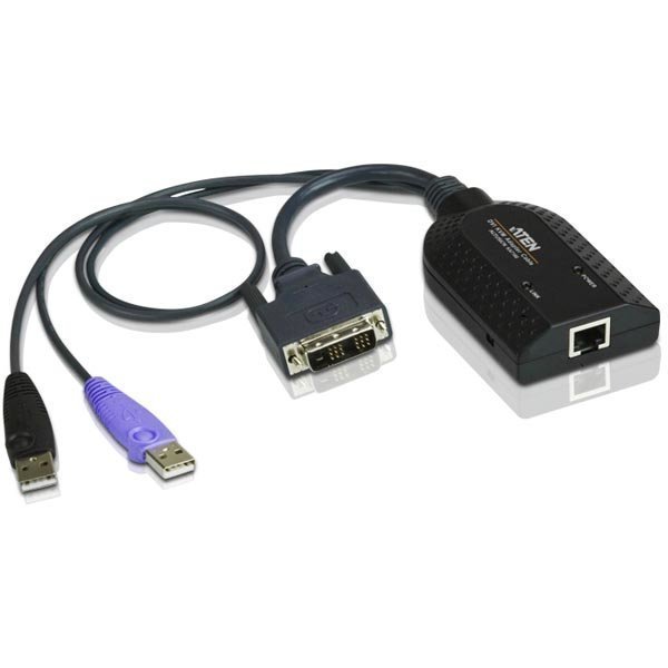 Altusen KA7166 KVM-moduuli ATEN KVM IP Kytkimiin RJ45 USB DVI-D