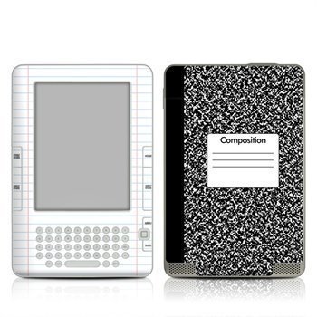 Amazon Kindle 2 Composition Notebook Skin