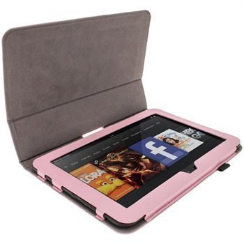 Amazon Kindle Fire HD 8.9 LTE iGadgitz Leather Case Pink