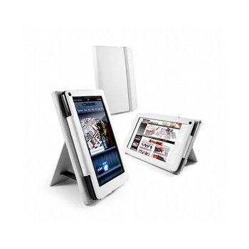 Amazon Kindle Fire Tuff-Luv Leather Case White