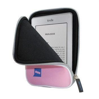 Amazon Kindle Touch iGadgitz Neoprene Sleeve Pink