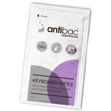 Antibac Antibac Keyboard wipes 80 st