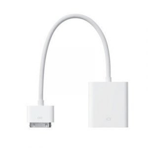 Apple Ipad Dock Connector To Vga Adapter Valkoinen