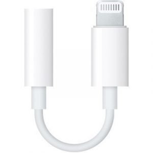 Apple Lightning To 3.5 Mm Headphone Jack Adapter Valkoinen