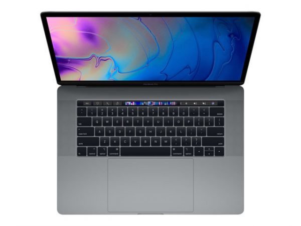 Apple Macbook Pro 15inch With Touch Bar: 2.2ghz 6core 8th Gen. Intel core i7 256gb Space Grey
