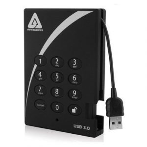 Apricorn Aegis Padlock A25-3pl256-500 0.5tb Musta