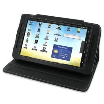 Archos 70 Flash Serie PDair Leather Case 3BAR7BBX2 Musta