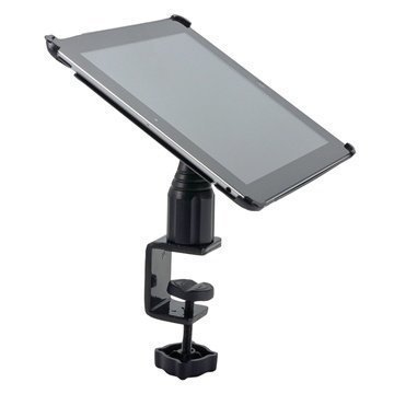 Arkon IPM3-086 Heavy-Duty Tablet Holder iPad 4 iPad 3 iPad 2 C-Clamp Mount