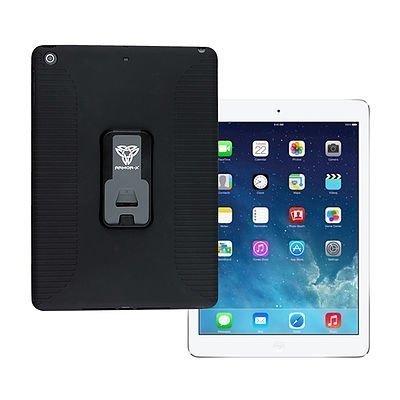 Armor-X Apple iPad Air 1 Rugged suojakotelo - Tummanharmaa