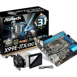 Asrock X99e-itx/ac Lga2011-v3 Pistoke Itx