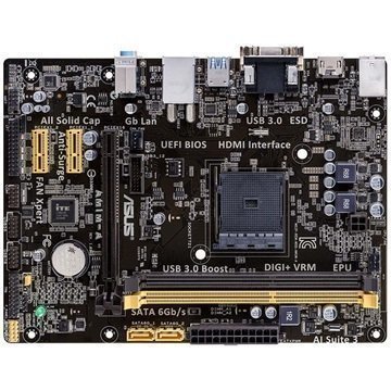 Asus AM1M-A AMD Socket AM1 Micro ATX Emolevy