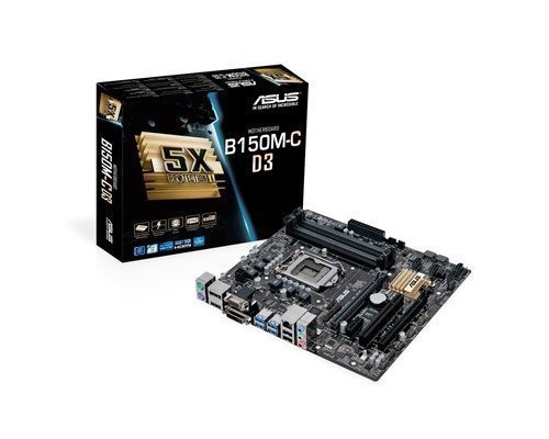 Asus B150m-c D3 Lga1151 Socket Mikro Atx