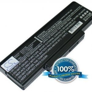 Asus F3 akku 6600 mAh - Musta