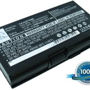Asus F70 G71 G72 M70 N70 N90 X71 X72 akku 4400 mAh