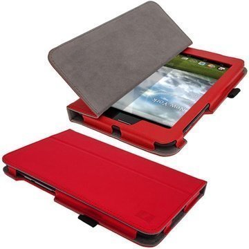 Asus Fonepad iGadgitz Ergo-Portfolio PU Leather Case Red