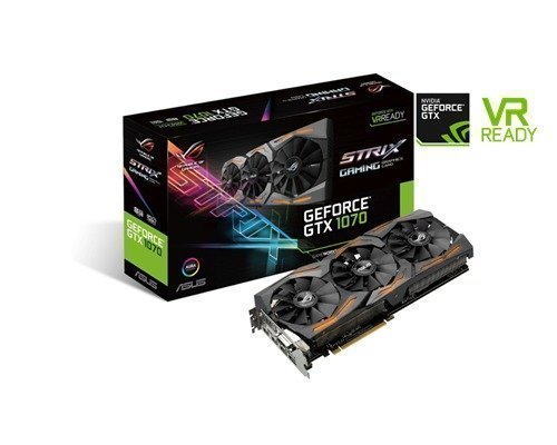 Asus Geforce Gtx 1070 Strix Gaming 8gb