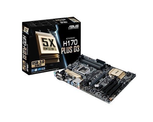 Asus H170-plus D3 Lga1151 Socket Atx