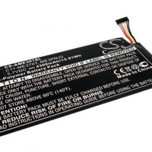 Asus K009 ja Google Nexus 7 akku 4300 mAh