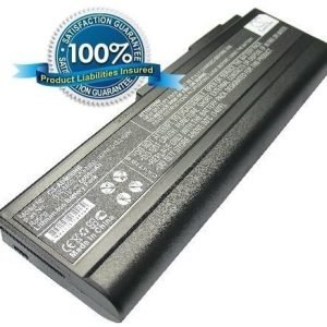 Asus M50 M51 M70 X55S G50 L50 X55 M51E X55 X57VN G50VT akku 6600 mAh Musta