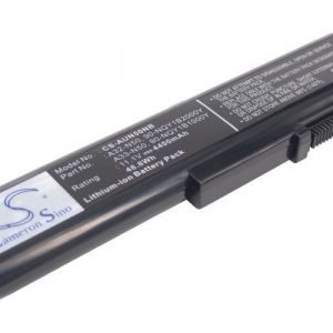 Asus N50 N51 akku 4400 mAh - Musta