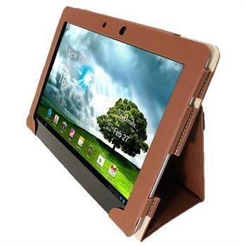 Asus Transformer Pad Infinity 700 iGadgitz Nahkakotelo Ruskea