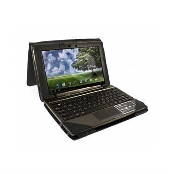 Asus Transformer Prime TF201 Tuff-Luv Leather Case Black