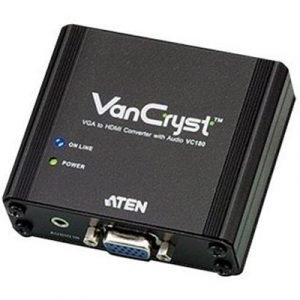 Aten Vc180 Videomuunnin 15-nastainen Hd D-sub (hd-15) Miniliitin: Stereo 3