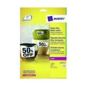 Avery Heavy Duty Laser Labels