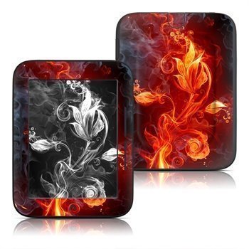 Barnes & Noble Nook Simple Touch Flower Of Fire Skin