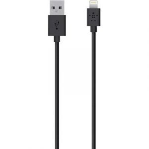Belkin Charge/sync Cable 2m Musta