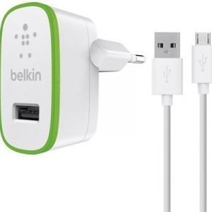 Belkin Home Charger With Charge-sync Cable 1.22m Valkoinen