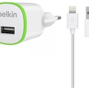 Belkin Home Charger With Charge-sync Cable Valkoinen