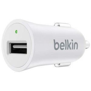 Belkin Mixit Car Charger Valkoinen