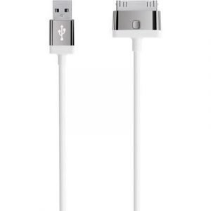 Belkin Mixit Chargesync Cable 2m Hopea Valkoinen