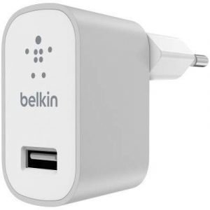 Belkin Mixit Home Charger Valkoinen Hopea