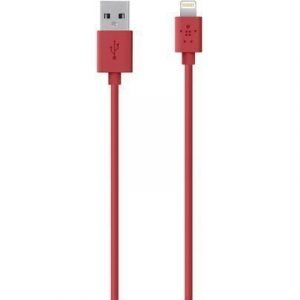 Belkin Mixit Lightning To Usb Chargesync 1.2m Punainen