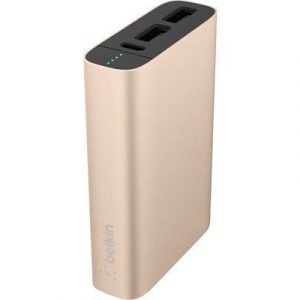 Belkin Mixit Metallic Power Pack 6000 6000mah 3.4a Kulta