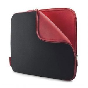 Belkin Neoprene Sleeve For Notebooks Up To 14 14tuuma Neoprene Musta Punainen