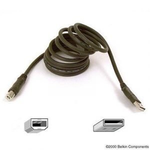 Belkin Pro Series Usb-kaapeli 4-nastainen Usb Tyyppi A Uros 4-nastainen Usb Tyyppi B Uros Musta Usb / Usb 2.0 1.8m